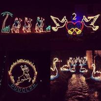 Such a magical time of year! Keeping up the tradition of trying to find all the reindeers and twelve days of Christmas lights around Angarrack 